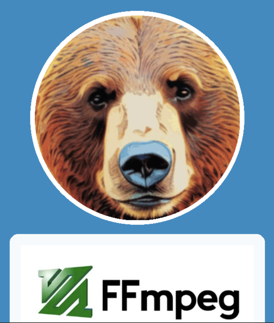 Bear FFmpeg Logo